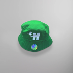 Hiii Bucket Hat Green Austin Texas