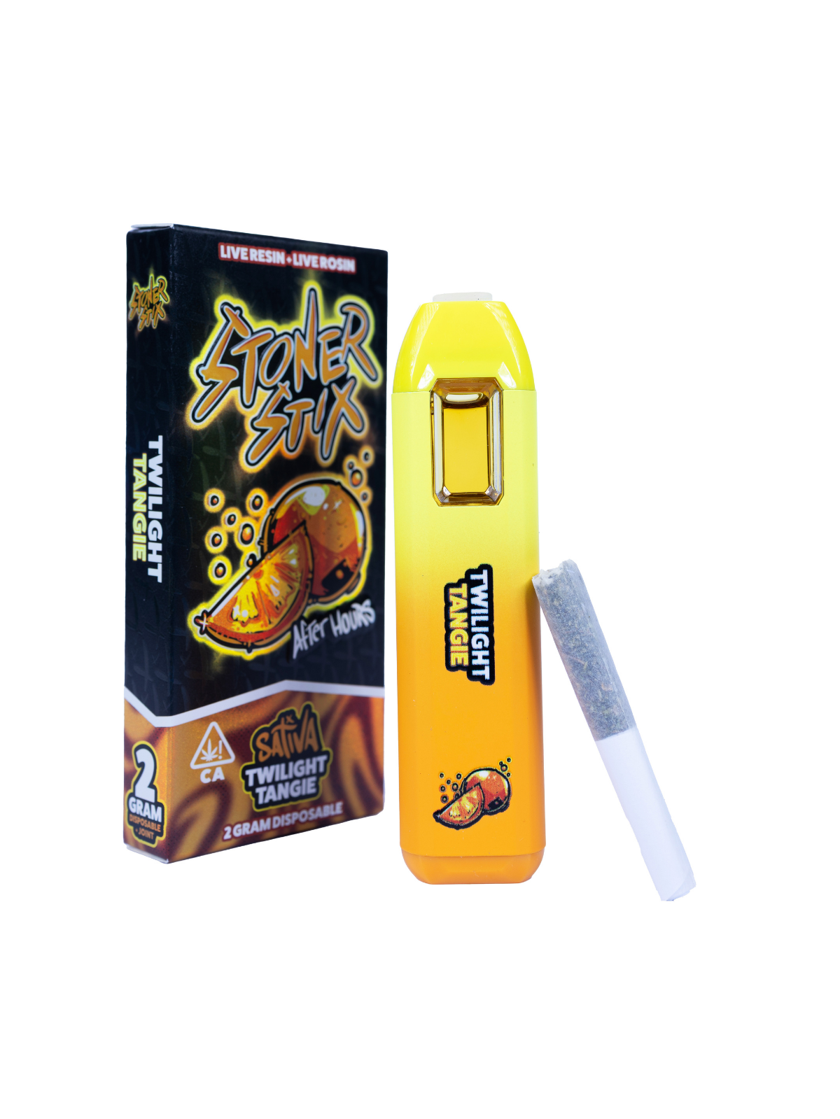 Stoner Stix Live Resin + Live Rosin 2g Disposable (+ Live Rosin Joint)