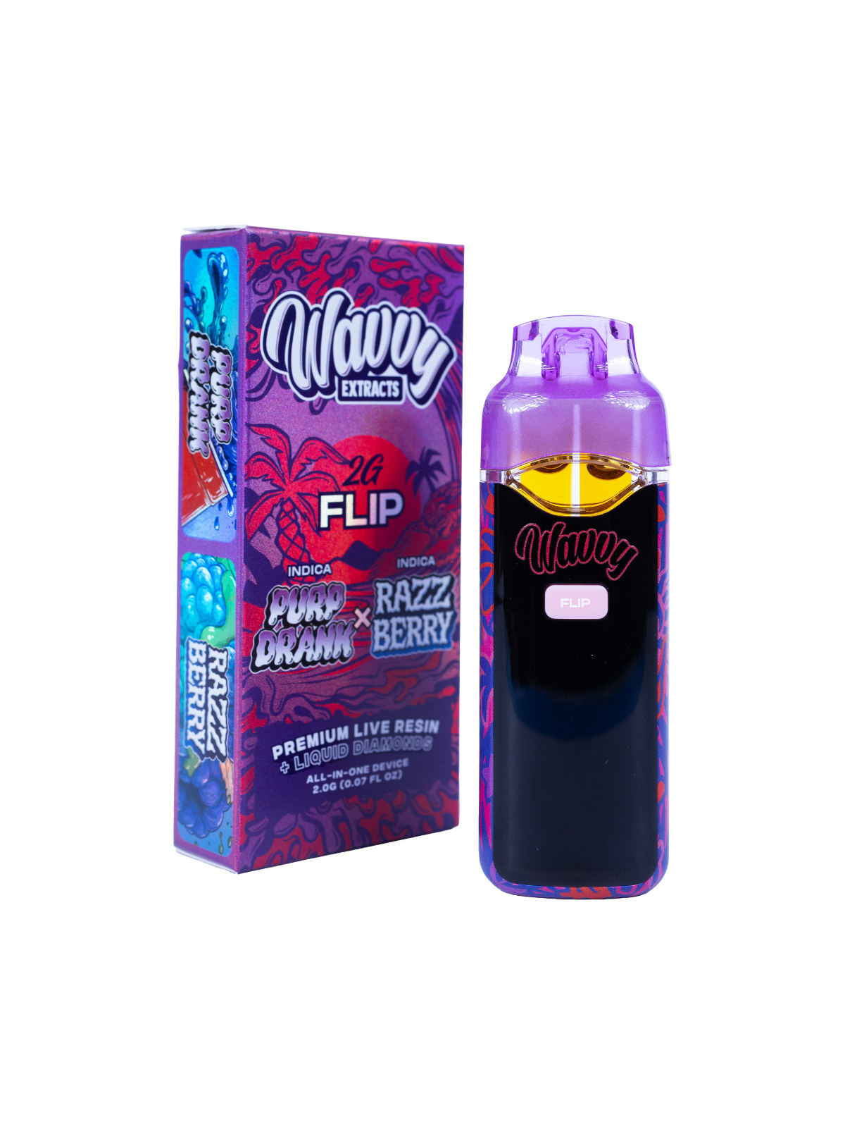 Wavvy Premium Live Resin + Liquid Diamonds Disposable 2g