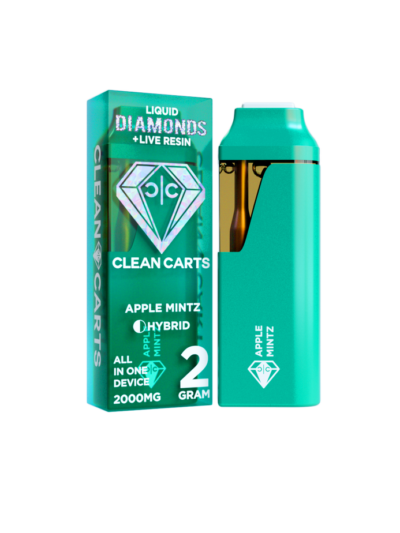 Clean Carts Liquid Diamonds + Live Resin 2g