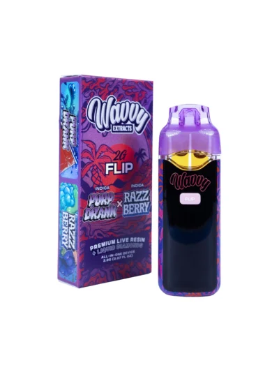 Wavvy Premium Live Resin + Liquid Diamonds Disposable 2g